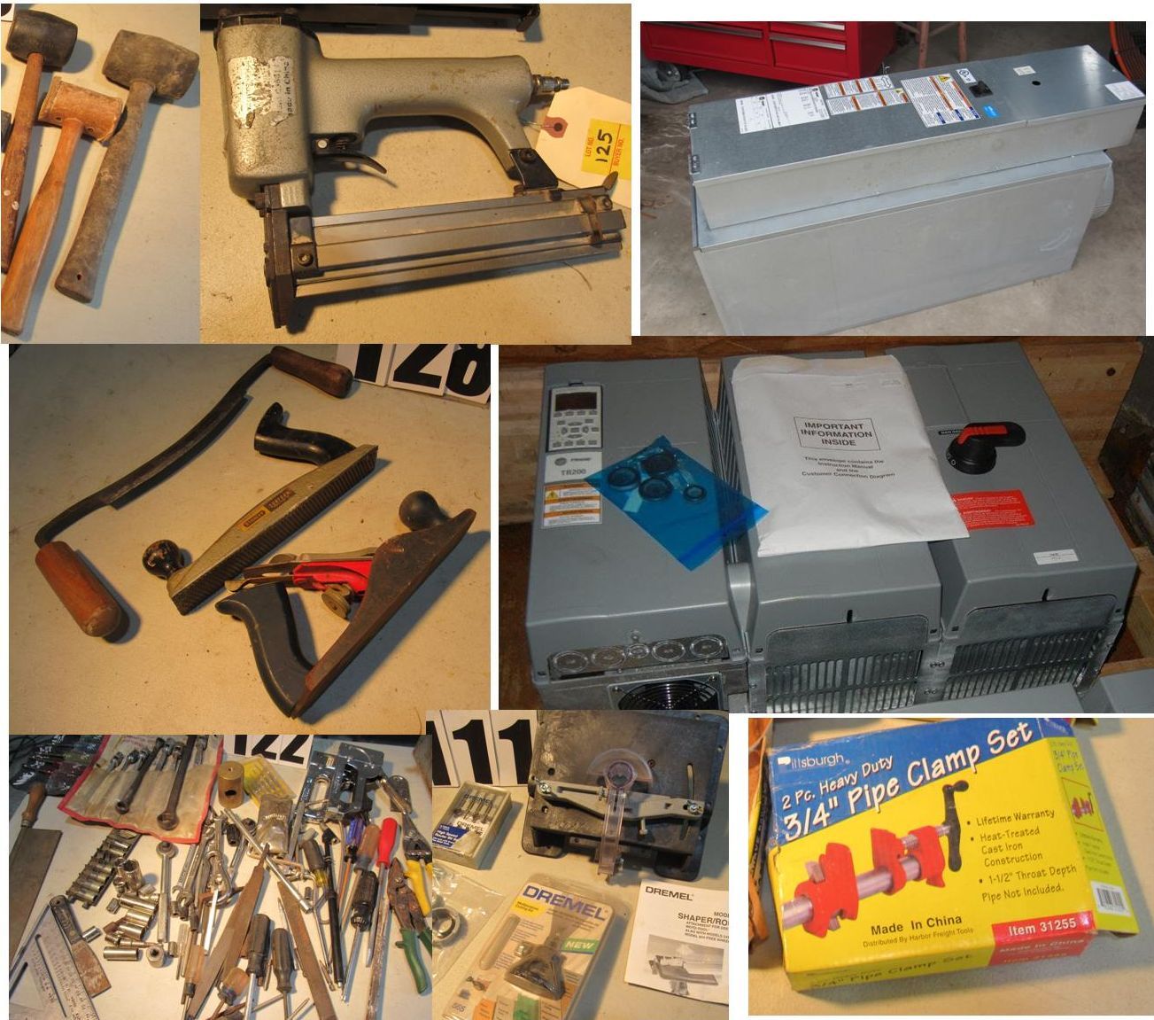 HVAC Equipment, Tools, Hardware