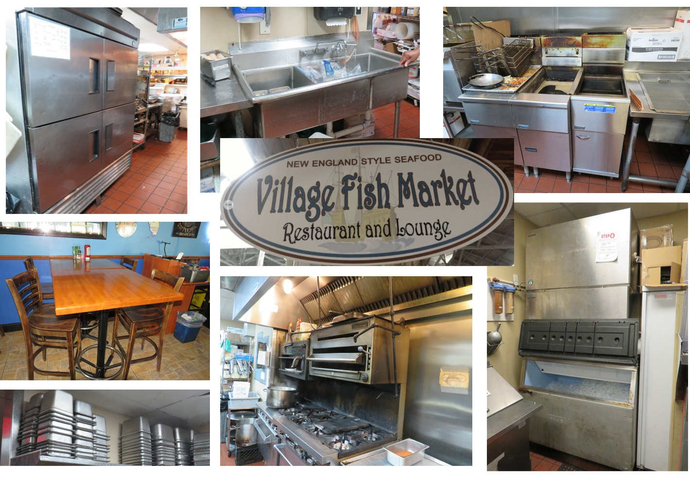 Village Fish Market Restaurant Liquidation Kincaid Auction Realty LLC